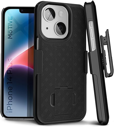 Vista 82 de MOTIVE for iPhone 15 Pro Max Case with Belt Clip, Shell Holster Combo for Apple iPhone 15 Pro Max Holster, Slim Rugged Case, Drop Shockproof
