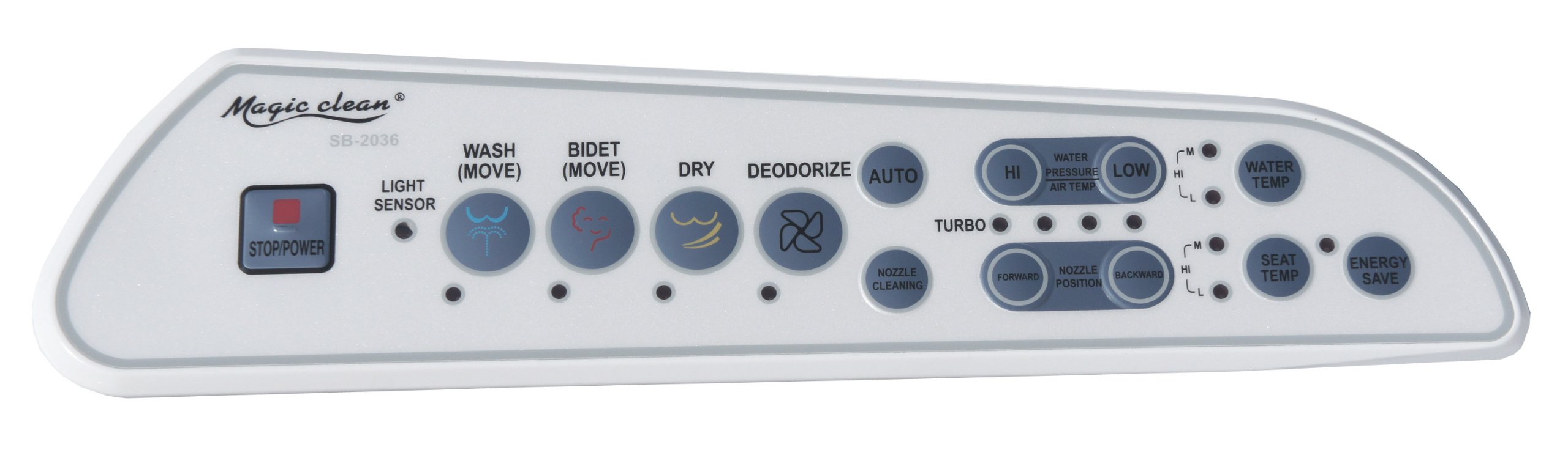 SPT SB-2036S Magic Clean bidet z suszarką (okrągły)