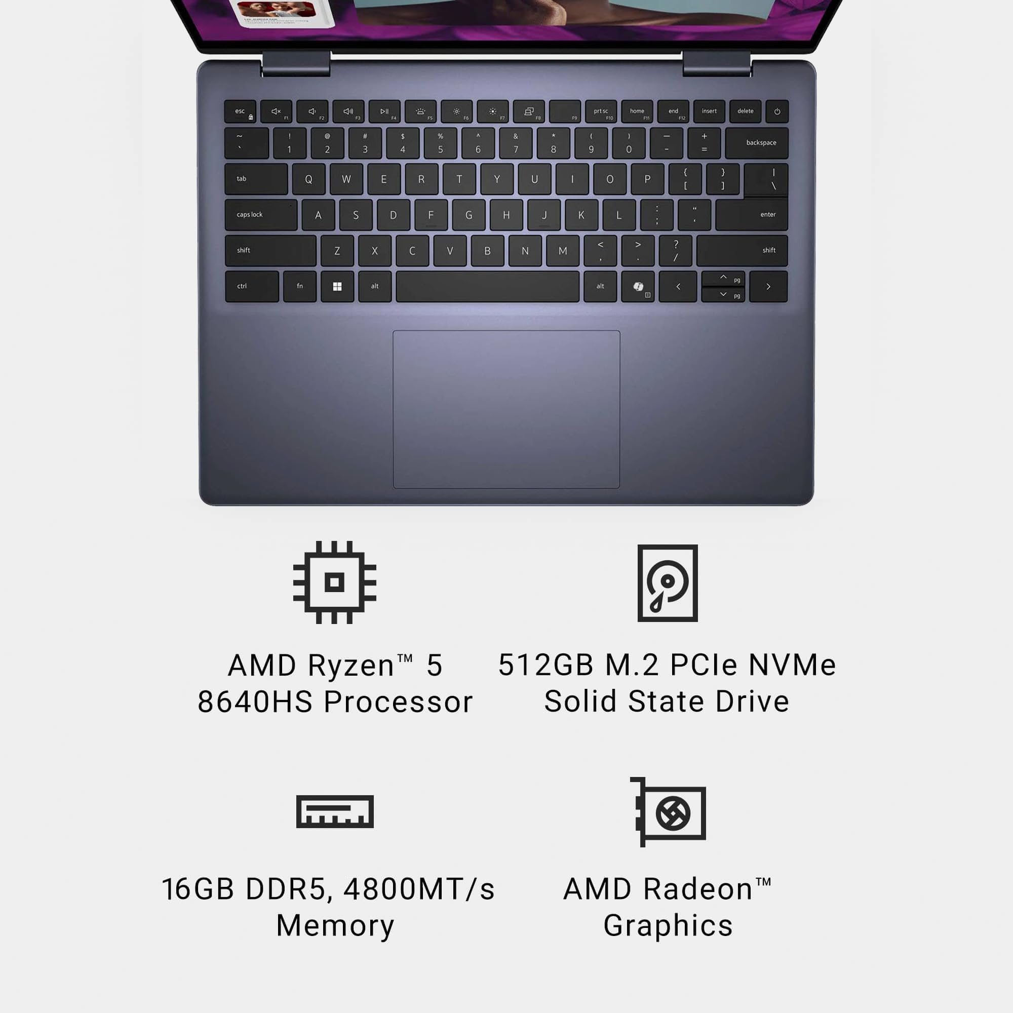 Amazon.co.jp: Dell Inspiron 14 7445 7440 2-in-1ノートパソコン、14
