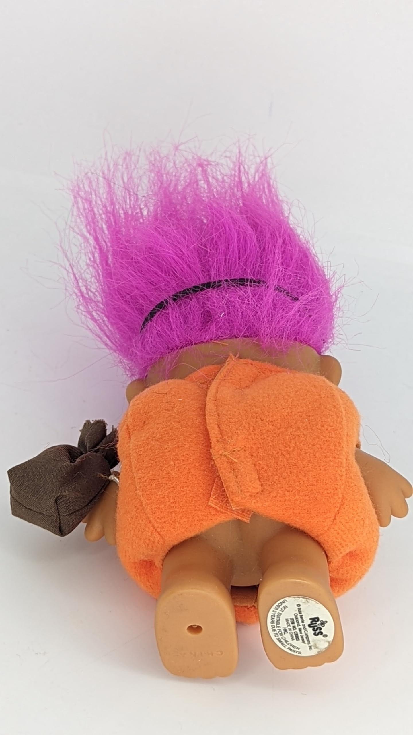 Troll Vintage Halloween Decor Trick or Treat Pumpkin mask 5