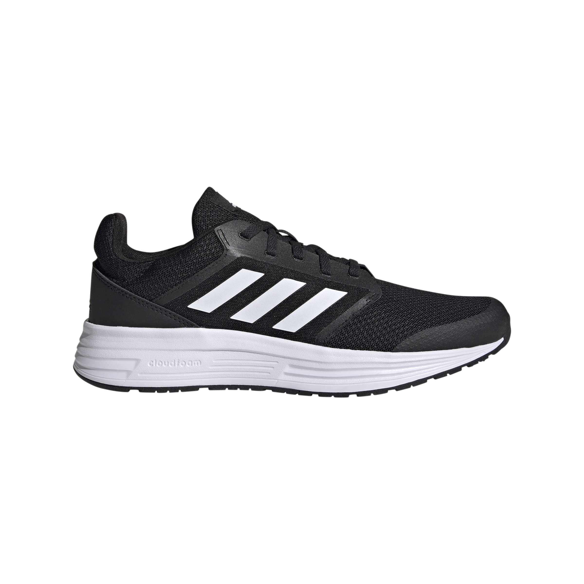 adidas Galaxy 5 Shoe - Mens Running Core Black-White