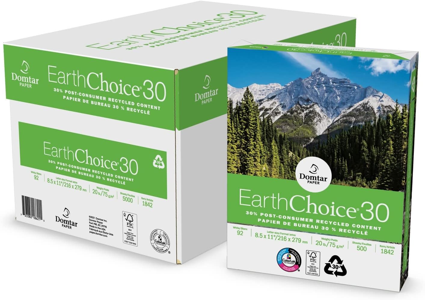 Domtar EarthChoice 30 Recycled Office Paper (DMR1842)