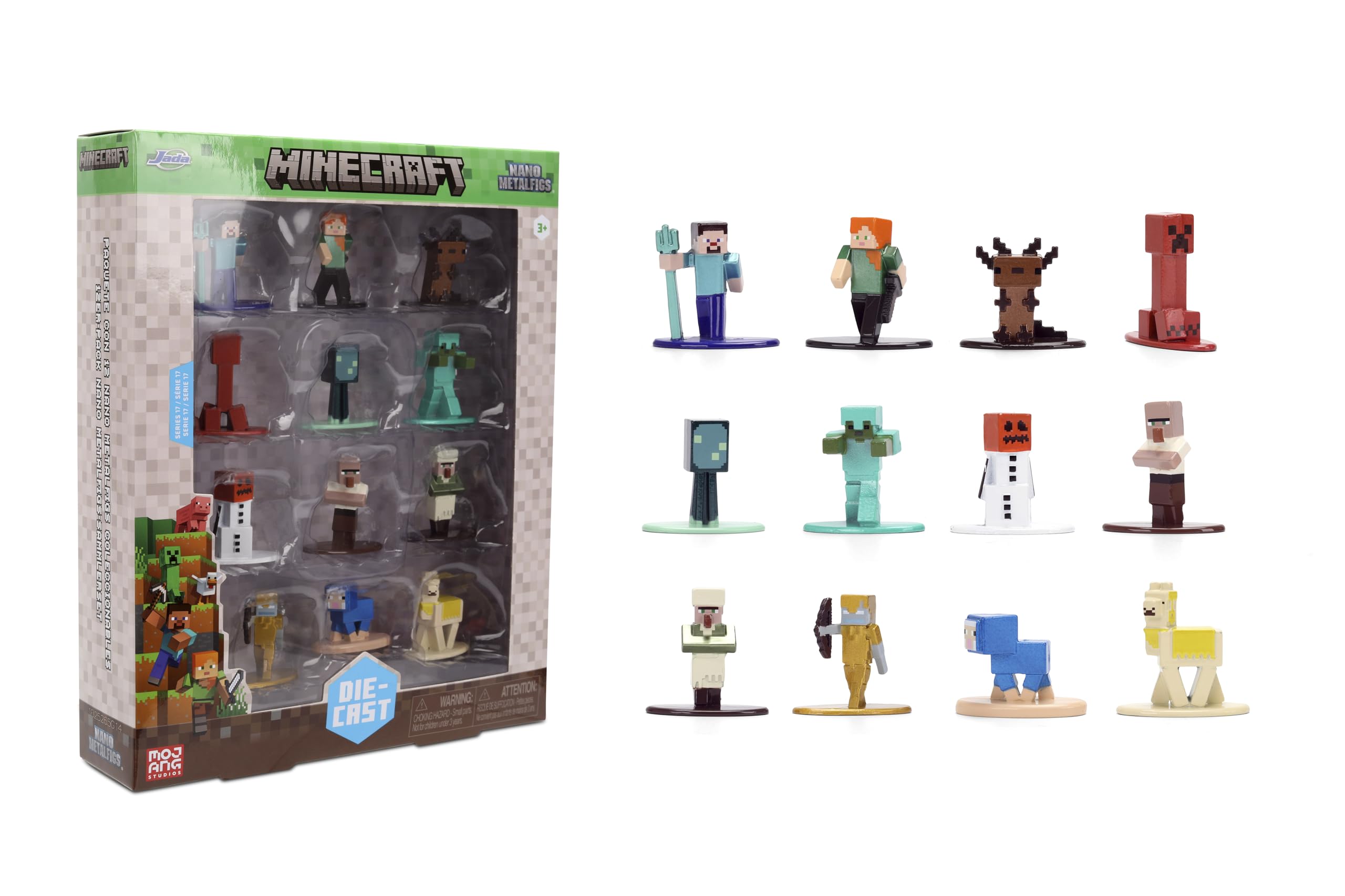 Amazon.com: Jada Minecraft Nano Metalfigs Series 17 – Die-Cast