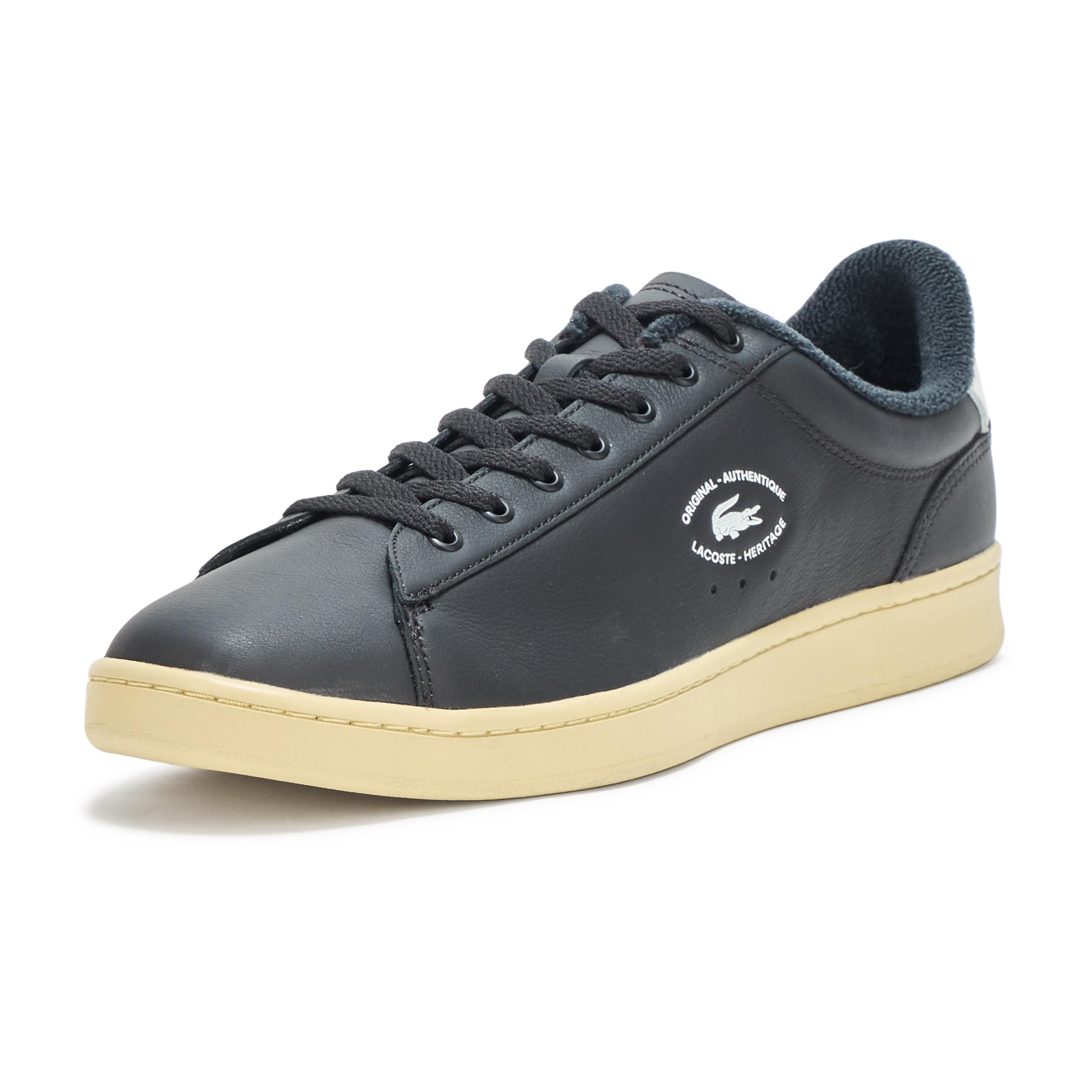 

                                                    Lacoste Men's Carnaby Set Leather Sneakers, Black 