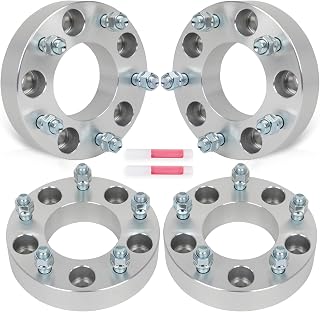 SCITOO 4Pcs 5x135 to 5x5.5 Wheel Adapters 1.5 inch Bore 87.1mm Studs 14x2