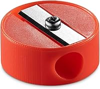 Vista 3 de AKOAK 36 sacapuntas de lápices, mini sacapuntas manual redondo, sacapuntas de bolsillo de plástico de un solo agujero, adecuado para preescolar