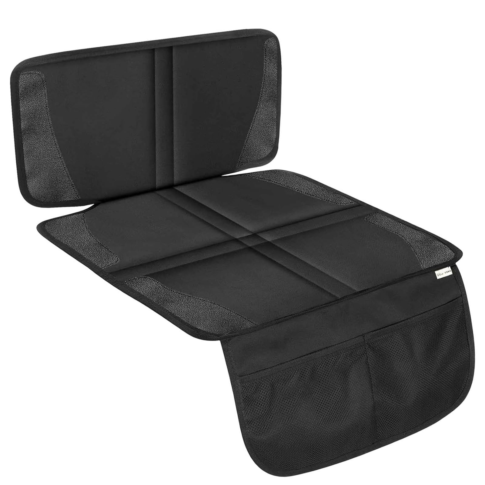 TLDNZXY Kindersitzunterlage Auto, Sitzschoner Auto Kindersitz für ISOFIX, Rutschfester Autositzschoner Kindersitz, Universeller Autositzschutz, Bester Schutz für Ihre Autositze (Schwarz)