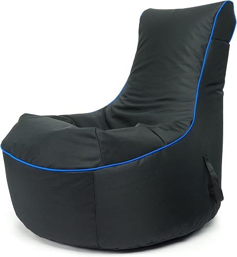 Pouf fauteuil gaming rev&ecirc;tement similicuir