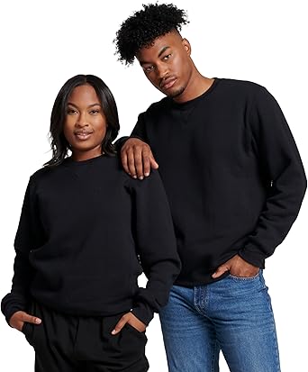Russell Athletic Mens Dri-Power Fleece Sweatshirts, Moisture Wicking, Cotton Blend, Relaxed Fit, Sizes S-4X