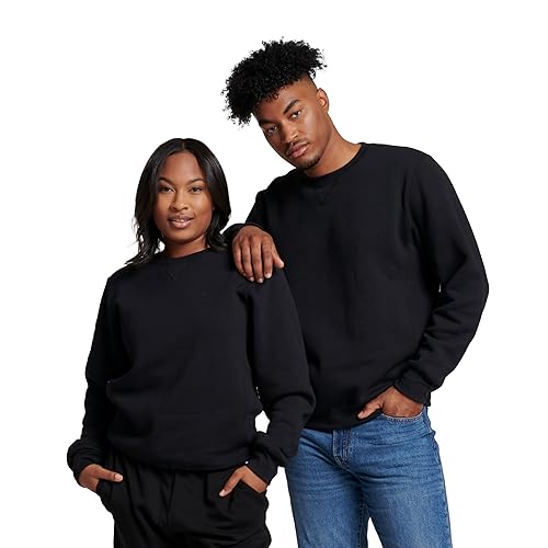 Russell Athletic Men's Dri-Power Fleece Sweatshirts, Moisture Wicking, Cotton Blend, Relaxed Fit, Sizes S-4X