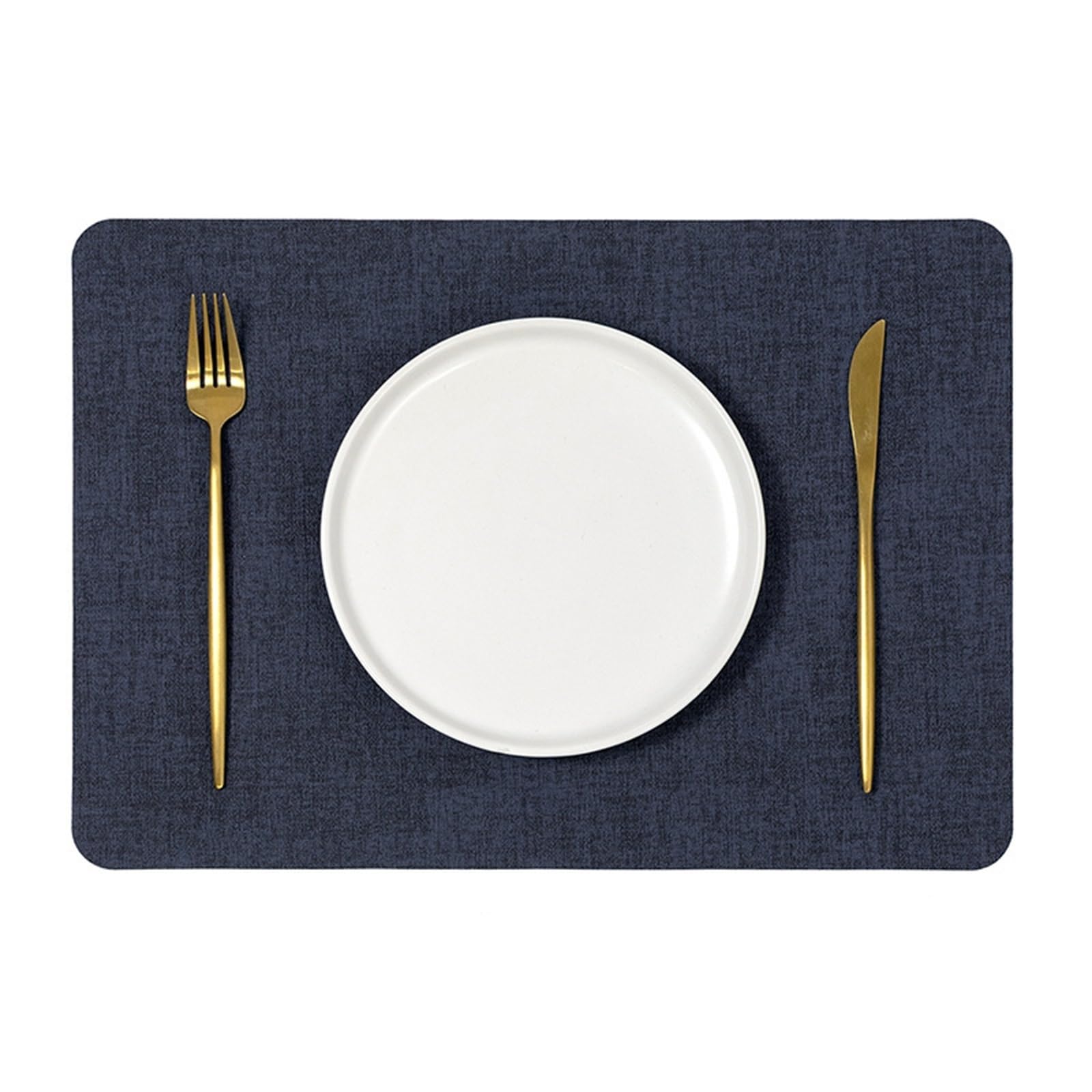 Décoration de Table, Sets de Table, Set de 6 Sets de Table en Similicuir, lavables, pour la Cuisine et la Salle à Manger, en intérieur comme en extérieur.