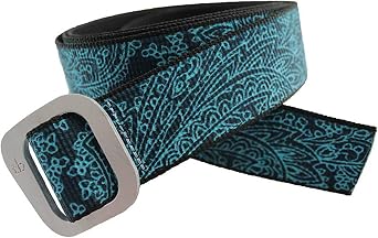 Thomas Bates Womens Dakota Belt Nylon Blend Outdoor Web Adjustable Buckle