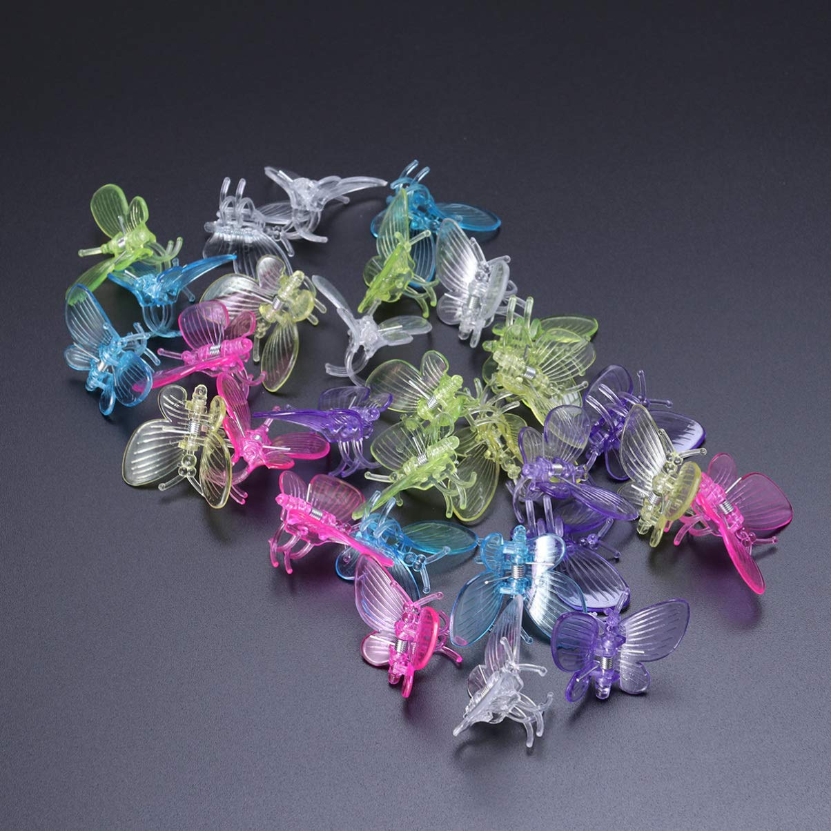 Yardwe 3 Sets Mit 30 Clips 30 Feste Clips Orchideen-Clips Für Den Garten Marienkäferform Kreative Befestigungsclips Für Ranken 60 Stück * 3