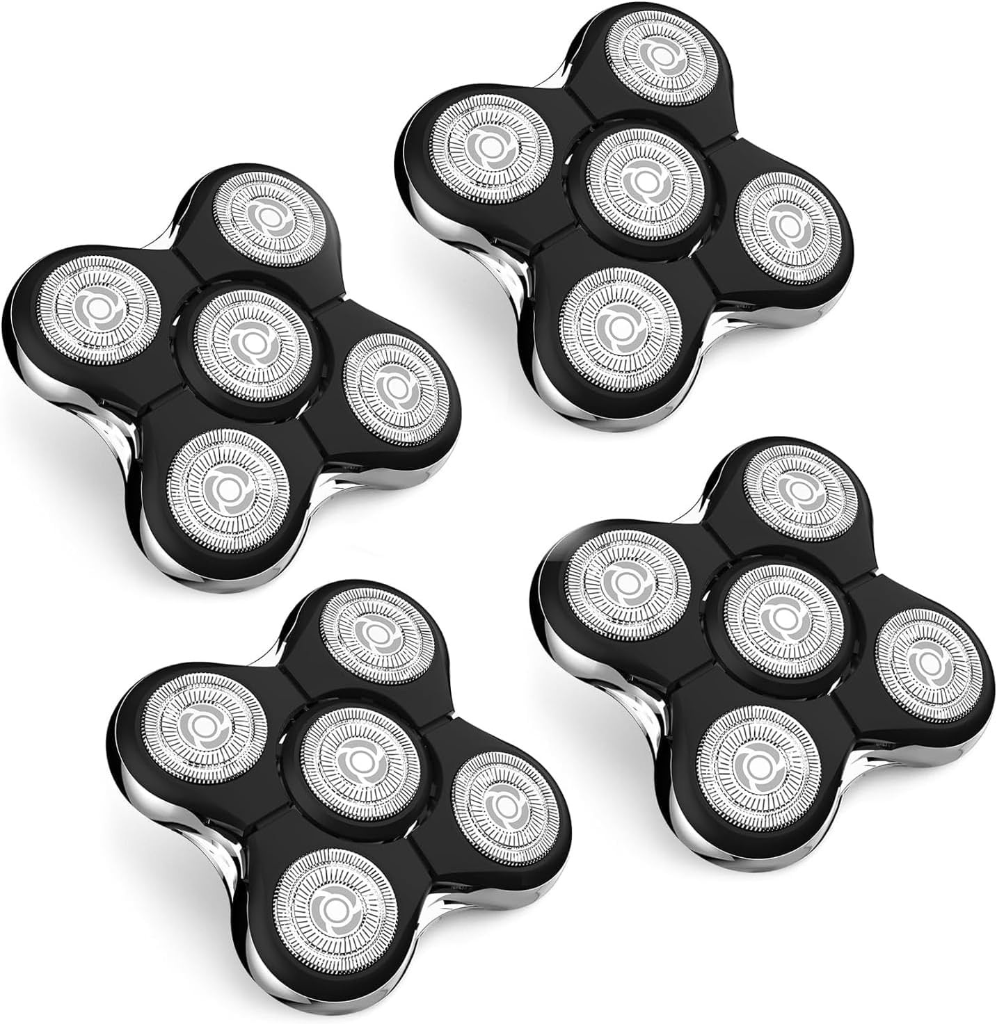 Cabezal de repuesto para afeitadora Remington modelo SPR-XR7000, cuchillas de repuesto de acero inoxidable flexibles afiladas y frescas (paquete de 4)