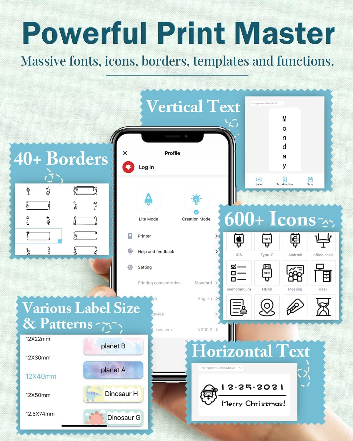 Memoking D30 Label Maker Portable Label Printer Ubuy Kuwait