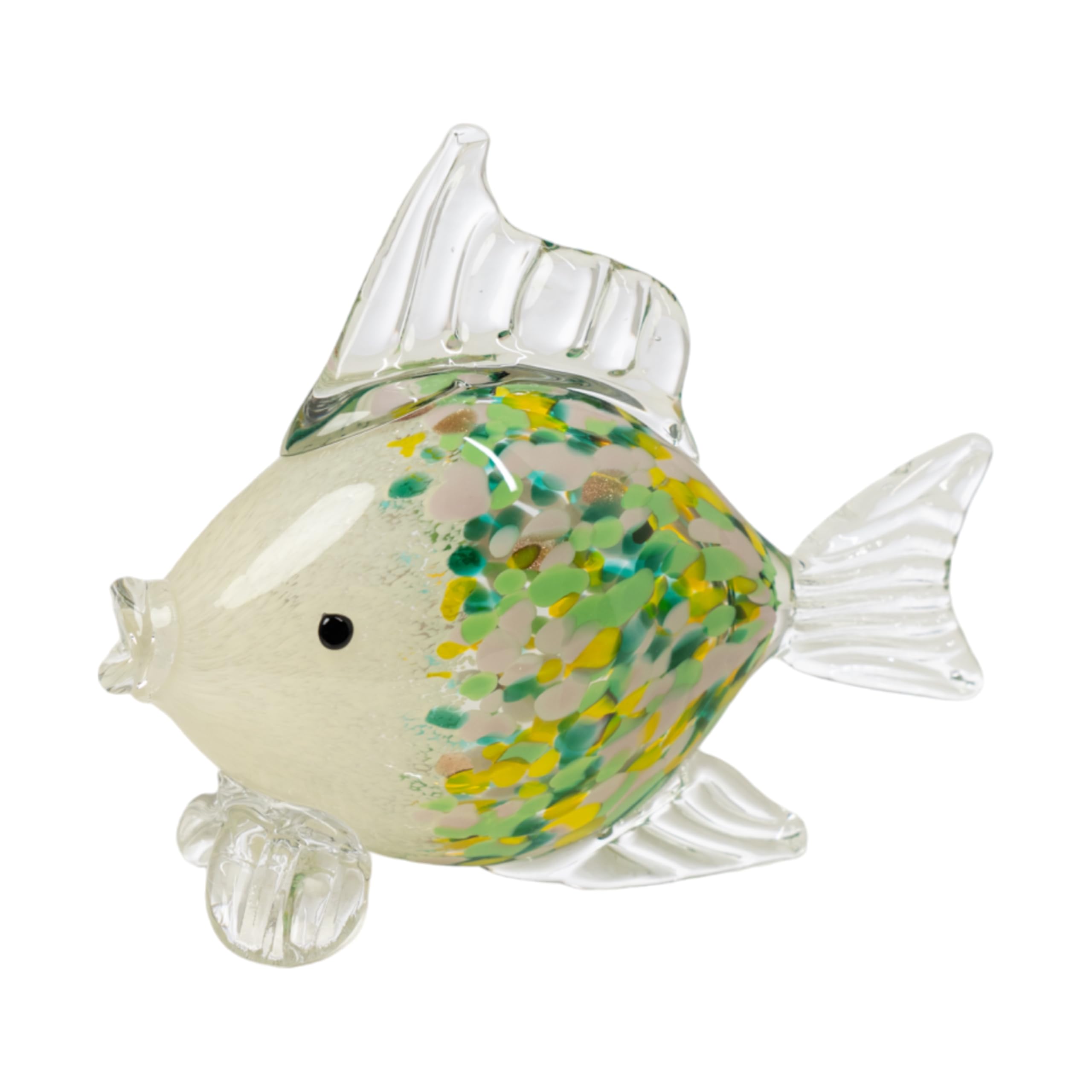 Figurine poisson en cristal pour décoration de salon moderne