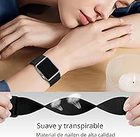 Vista 3 de DaQin Paquete de 3 bandas elásticas Solo Loop compatibles con Apple Watch para hombres de 49 mm, 46 mm, 45 mm, 44 mm, 42 mm, correa elástica