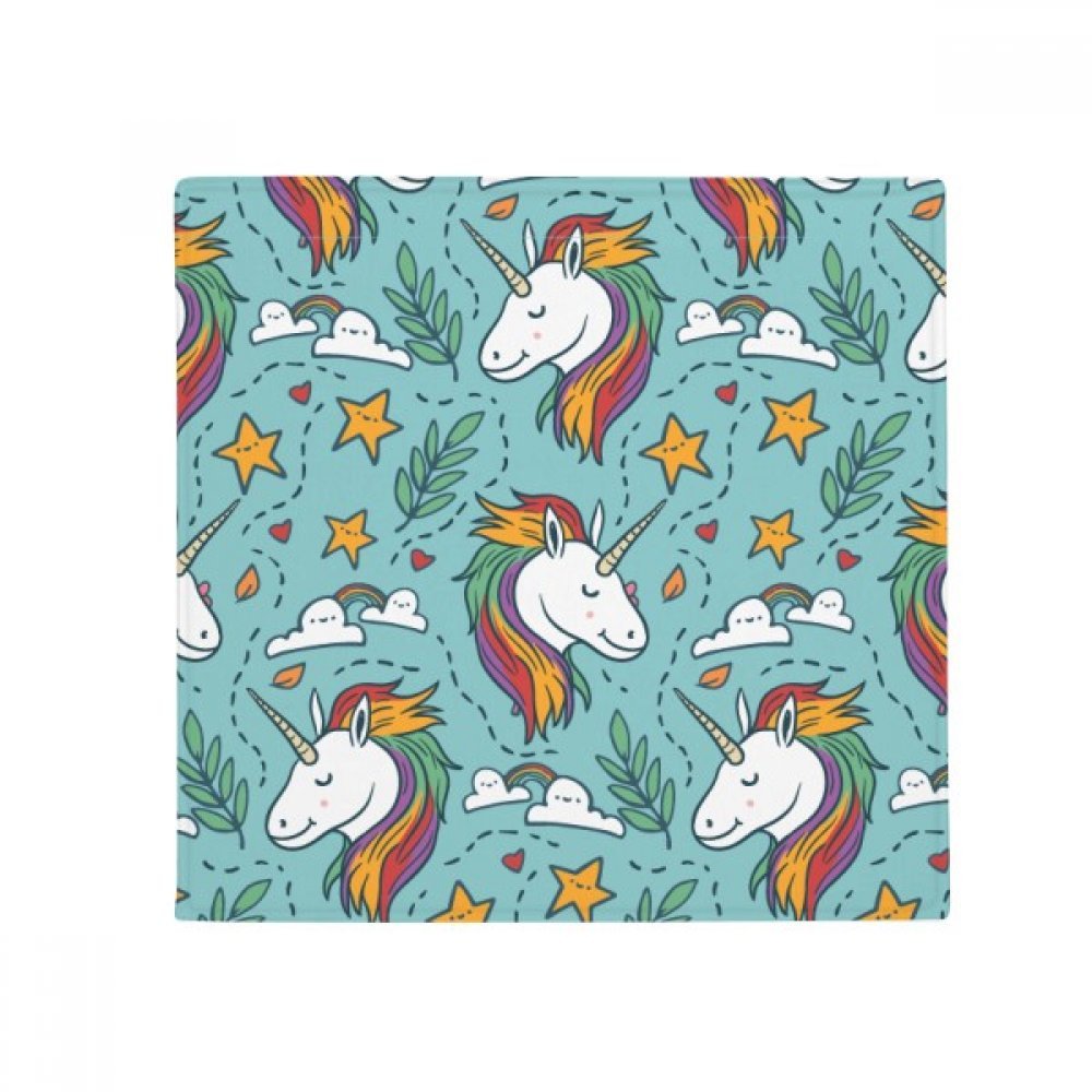 Tapis de bain licorne multicolore DIYthinker pour décorer le salon et la chambre des enfants