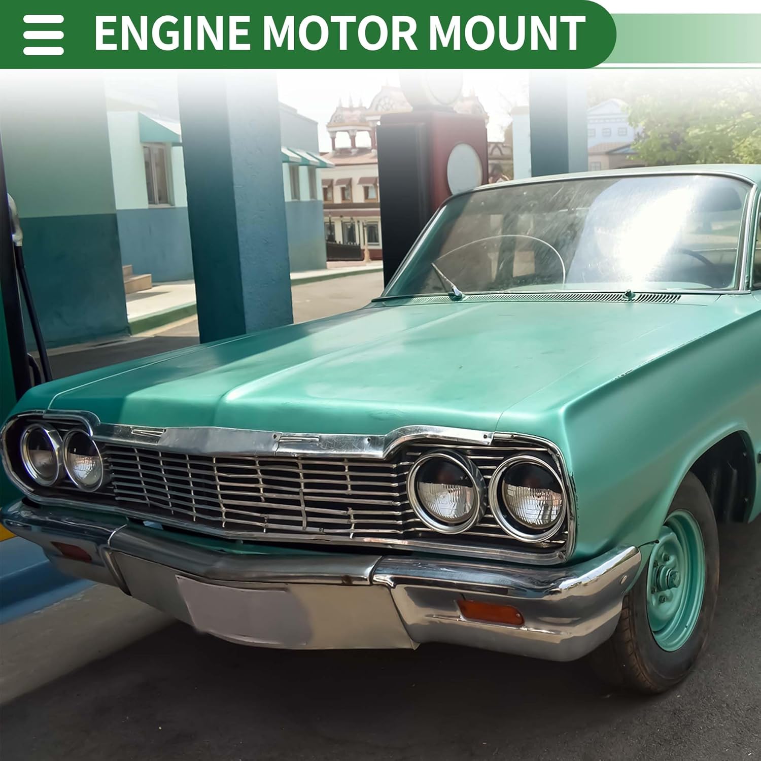 Motoforti Engine Motor Mount, Engine Mounting, for CHEVROLET Impala 2005-2016, No.10419763, Black