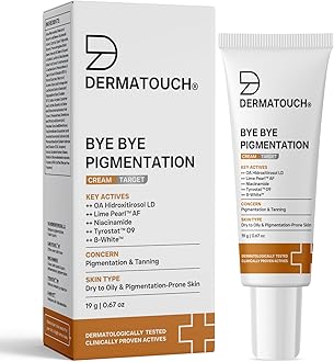 Bye Bye Pigmentation Cream || Anti Pigmentation Cream for Women/Men with Niacinamide, B-White, Lime Pearl, OA Hidroxitirosol LD & Tyrostat - 19G