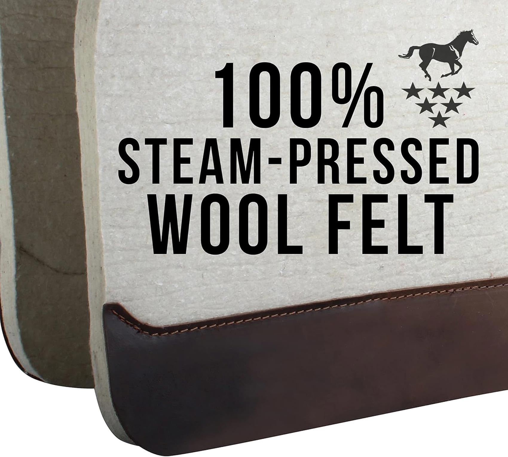 Professional's Choice Schabracke aus 100% dampfgepresstem Wollfilz