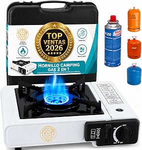 Campin Gas 2 en 1 hornillo portátil