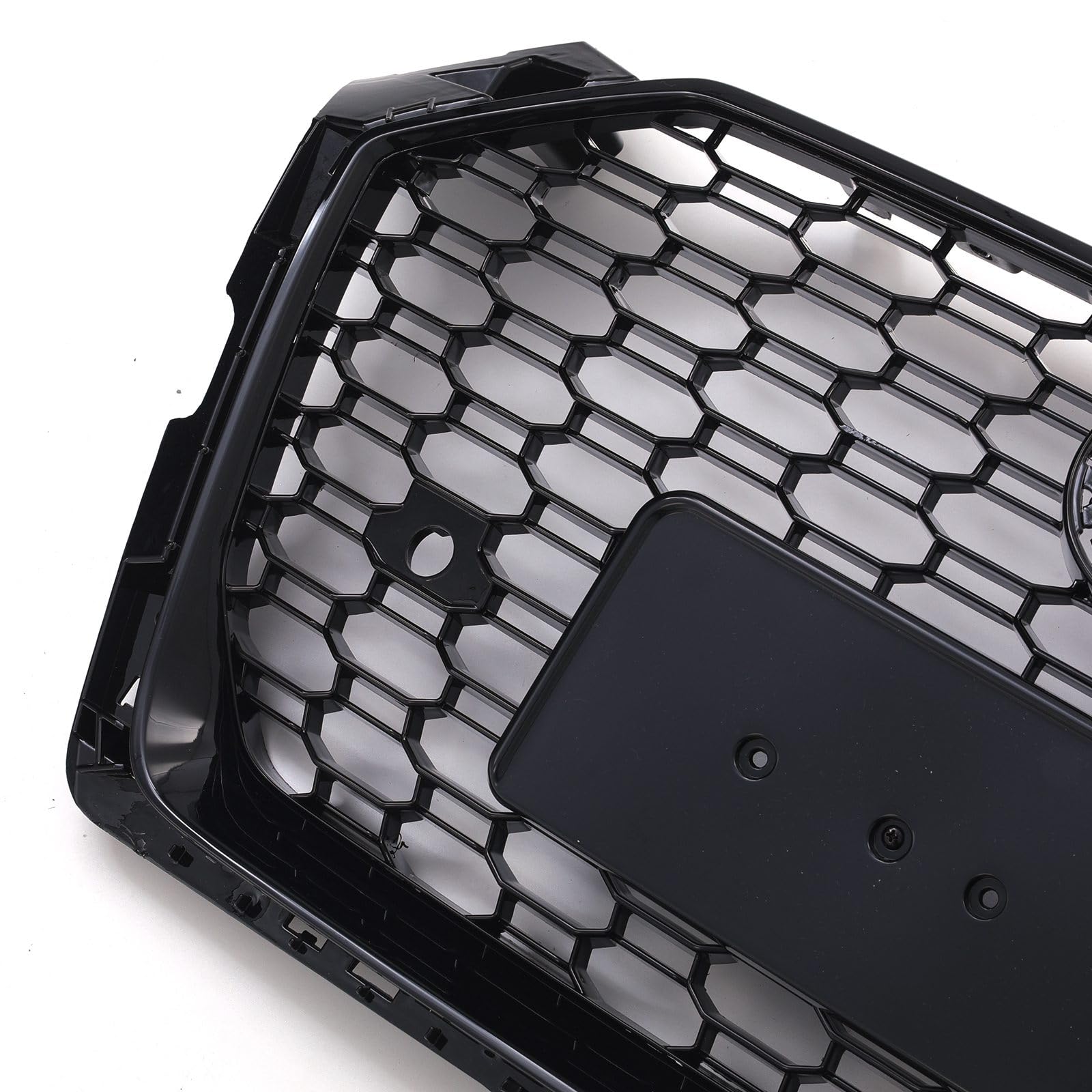 Griglia nera stile RS5 cromata accessori griglia per Audi A5 B9 F5 2017-20