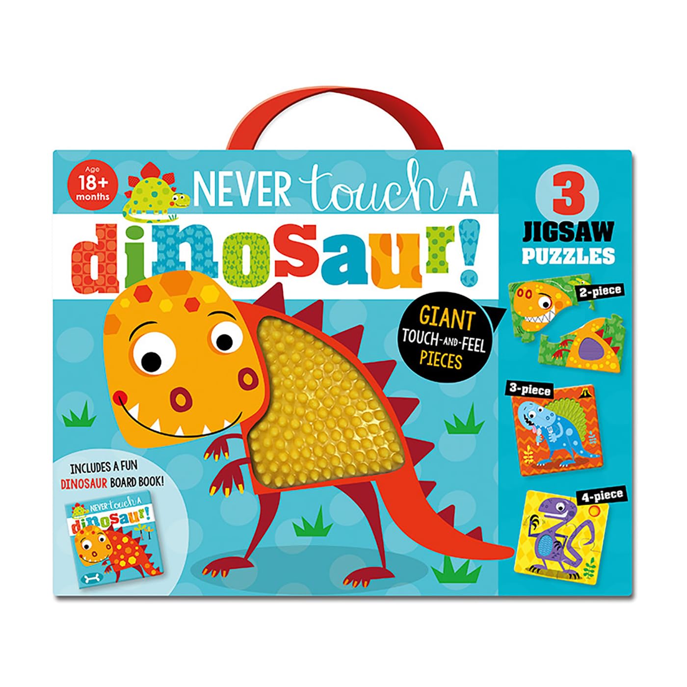 Never Touch a Dinosaur Jigsaw (Touch and Feel)
