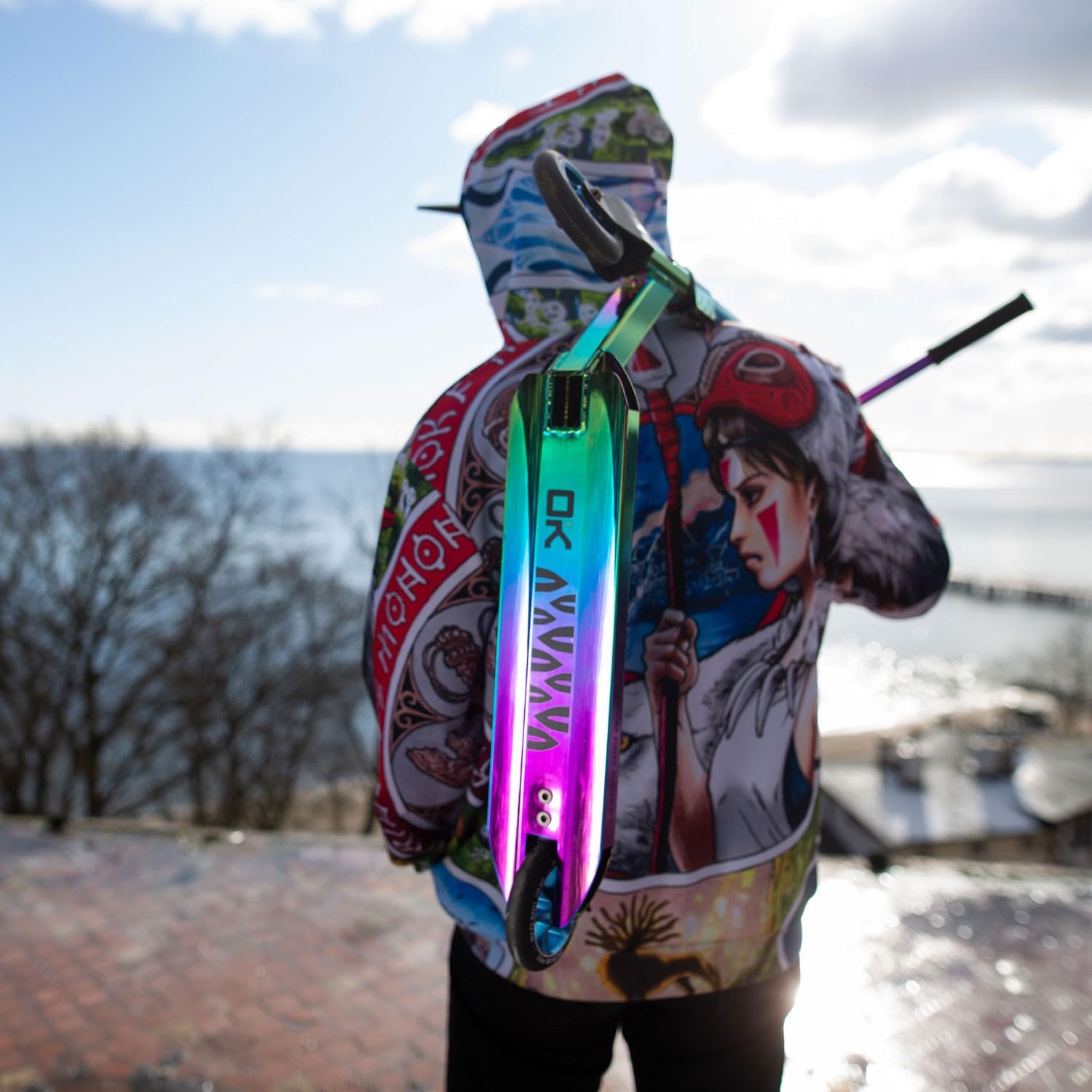 Hulajnoga wyczynowa Soke PRO Street rainbow