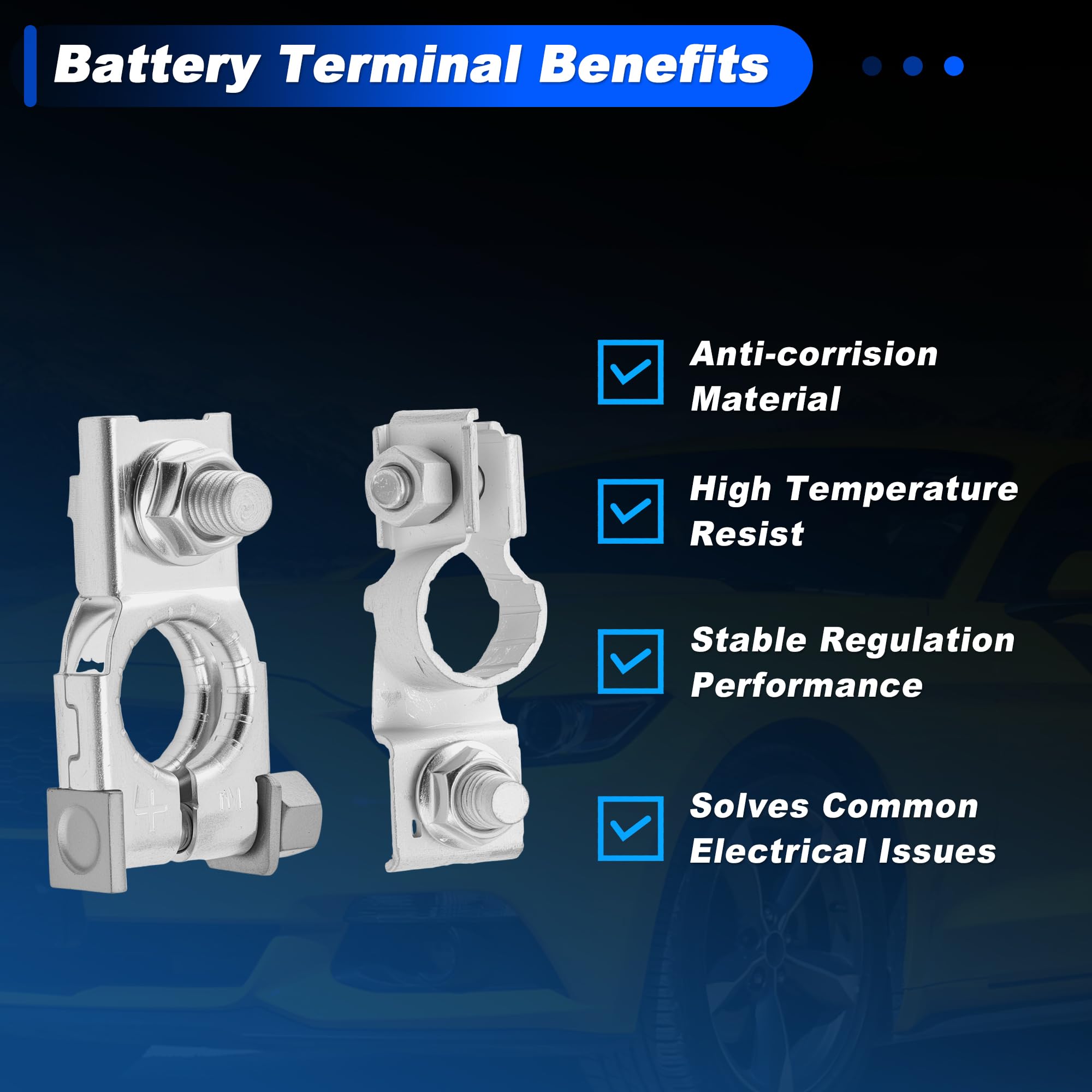 Amazon.com: INFINAUTO Positive and Negative Battery Terminal