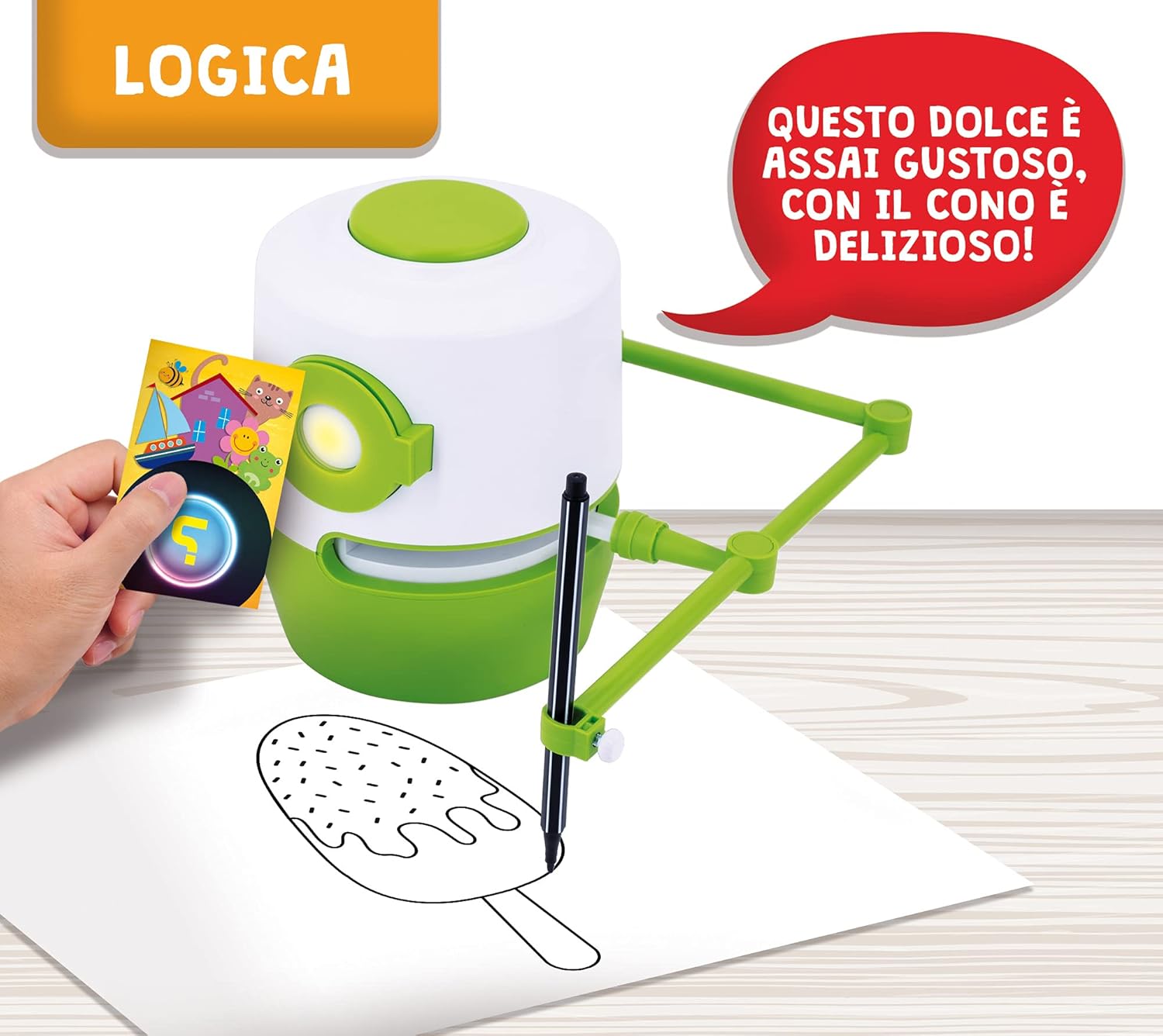 Lisciani Giochi- Step Read and Write, Color, 95025