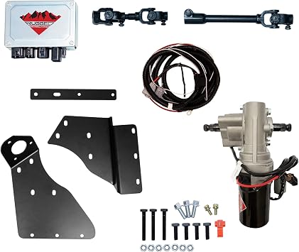 Rugged Front Electric Power Steering Kit for Honda Pioneer 700, A Bolt-on System, Steers Easily & Gets Rid of Wheel Jerk/Bump Steer When Navigating Rough Terrains See Fitment Details in Description
