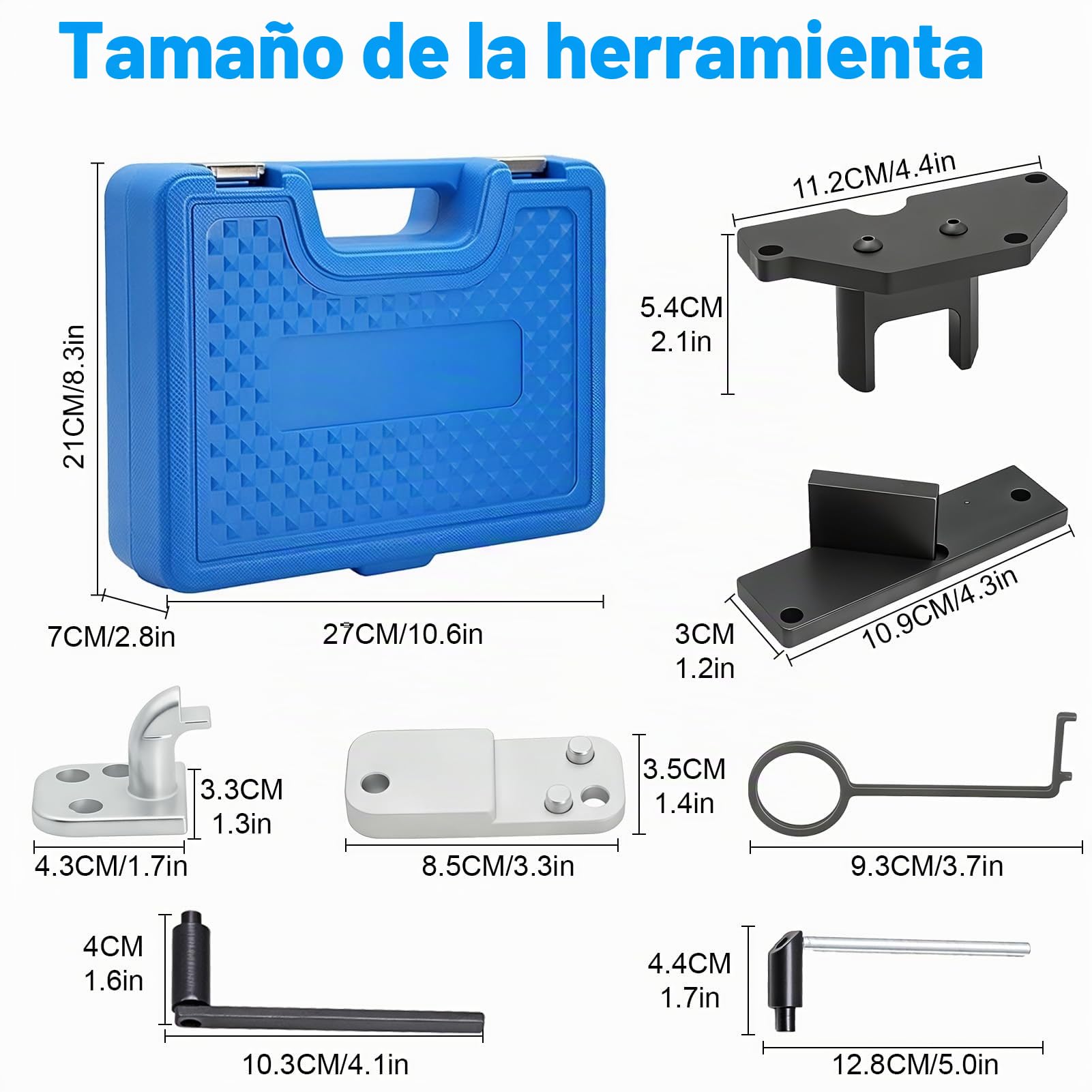 Kit Calado Distribucion Motor 1.2 Puretech, Herramientas De Sincronización | Bloqueo Cigueñal Nockenwelle Para Citroën/Peugeot/Opel 1.2 VTi VVT GDI, 109-2C, 109-2D, 0109-2B, G-0109-2E