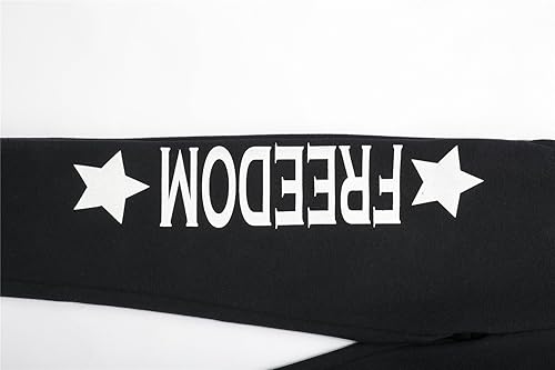 Miniatura 4 de UNACOO Pantalones deportivos de tela deportiva suave para niños y niñas (de 3 a 12 años)