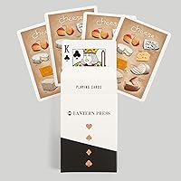 Vista 6 de Lantern Press Variedades de queso (52 cartas de juego, baraja de cartas de tamaño póquer con comodinos)
