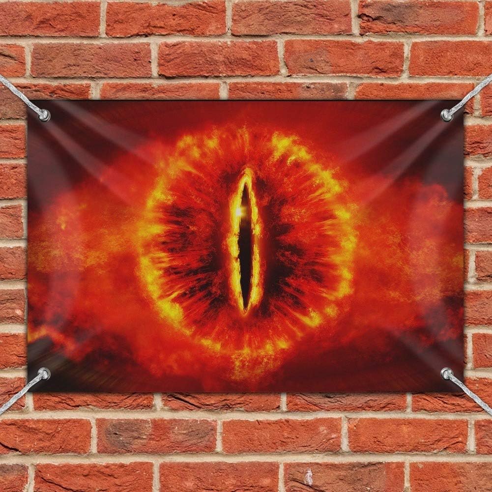 GRAPHICS & MORE The Lord of The Rings Eye of Sauron Home Business Office Sign