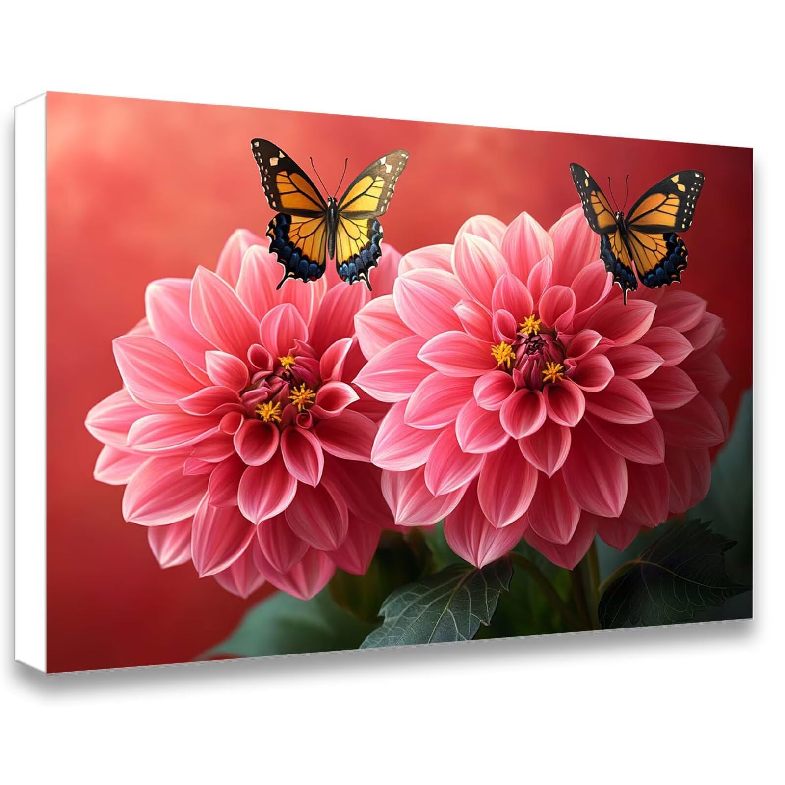 Dipingere con i Numeri Adulti rosso 80x100cm, Color by Number Creart j0-641