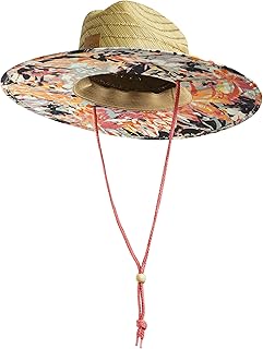 Women's Tomboy Woven Straw Hat | Wide Brim | Adjustable | Sun Protection | Beach | Vacation | Natural