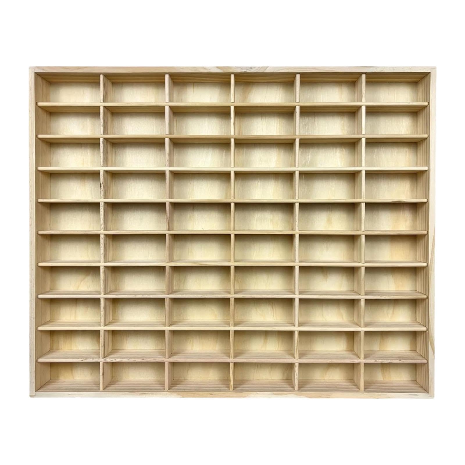 Vitrine für Modellautos, Aufbewahrungs Organizer für 60 Spielzeugautos,