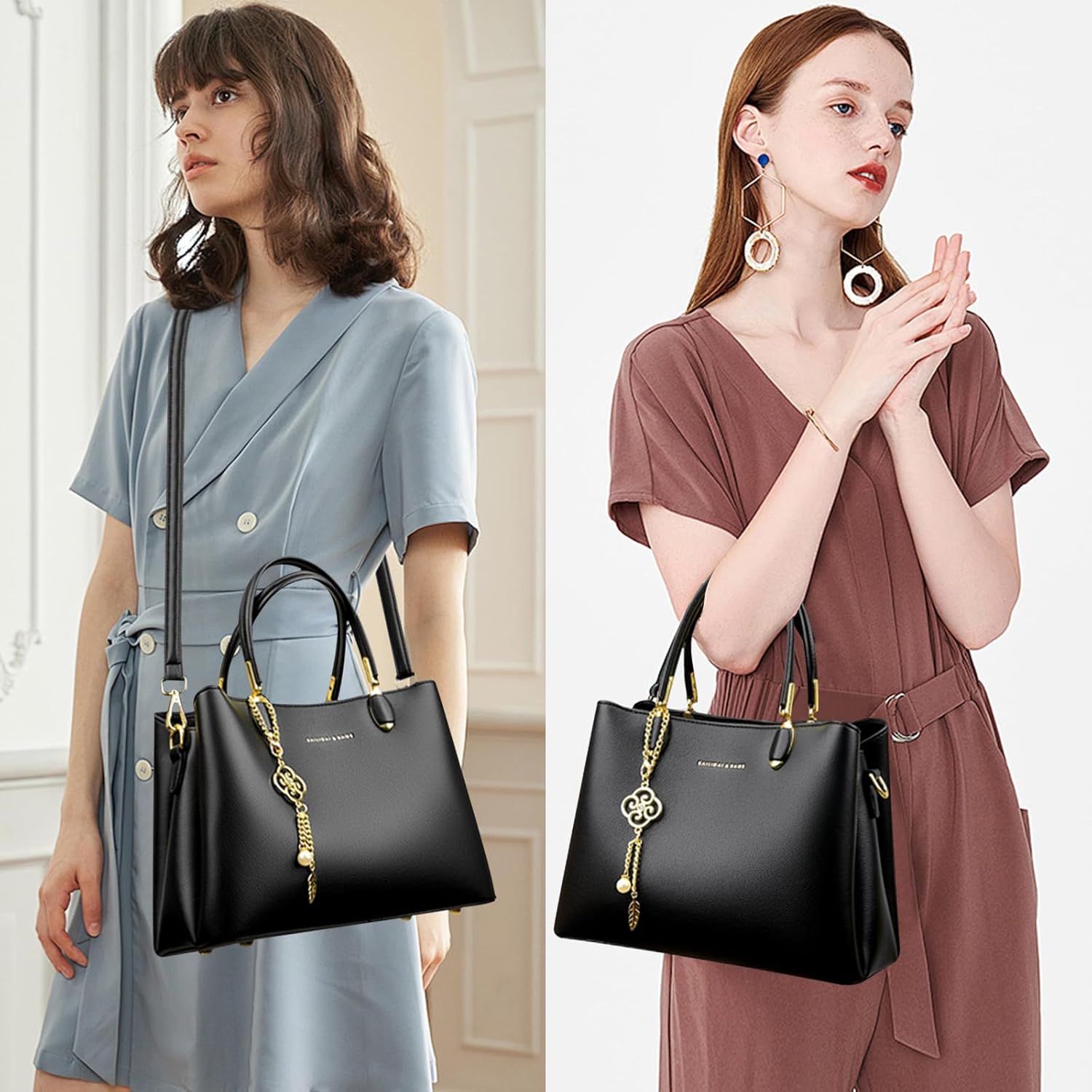 Women Purses Satchel Handbags Fashion Ladies Top Handle Handbag Crossbody Shoulder Bags Tote