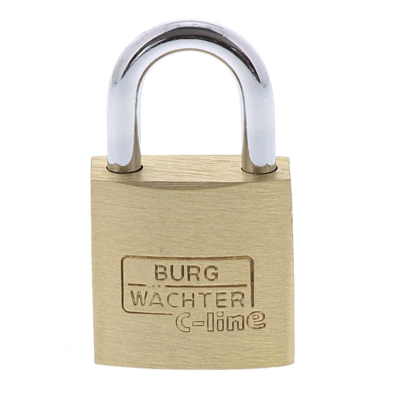 Burg-Wã¤Chter C-Line 222 20 Sb Cylinder Lock, Brass 4003482029619