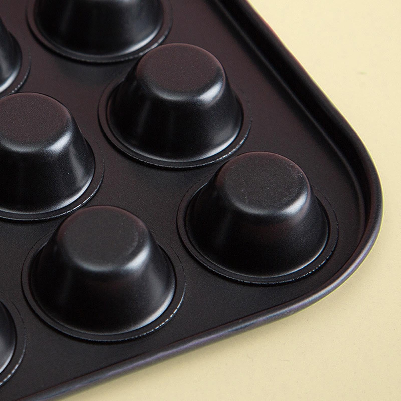 Lot de 2 Moule Mini Muffin Cupcakes, Rronds Caissette Muffins Papier