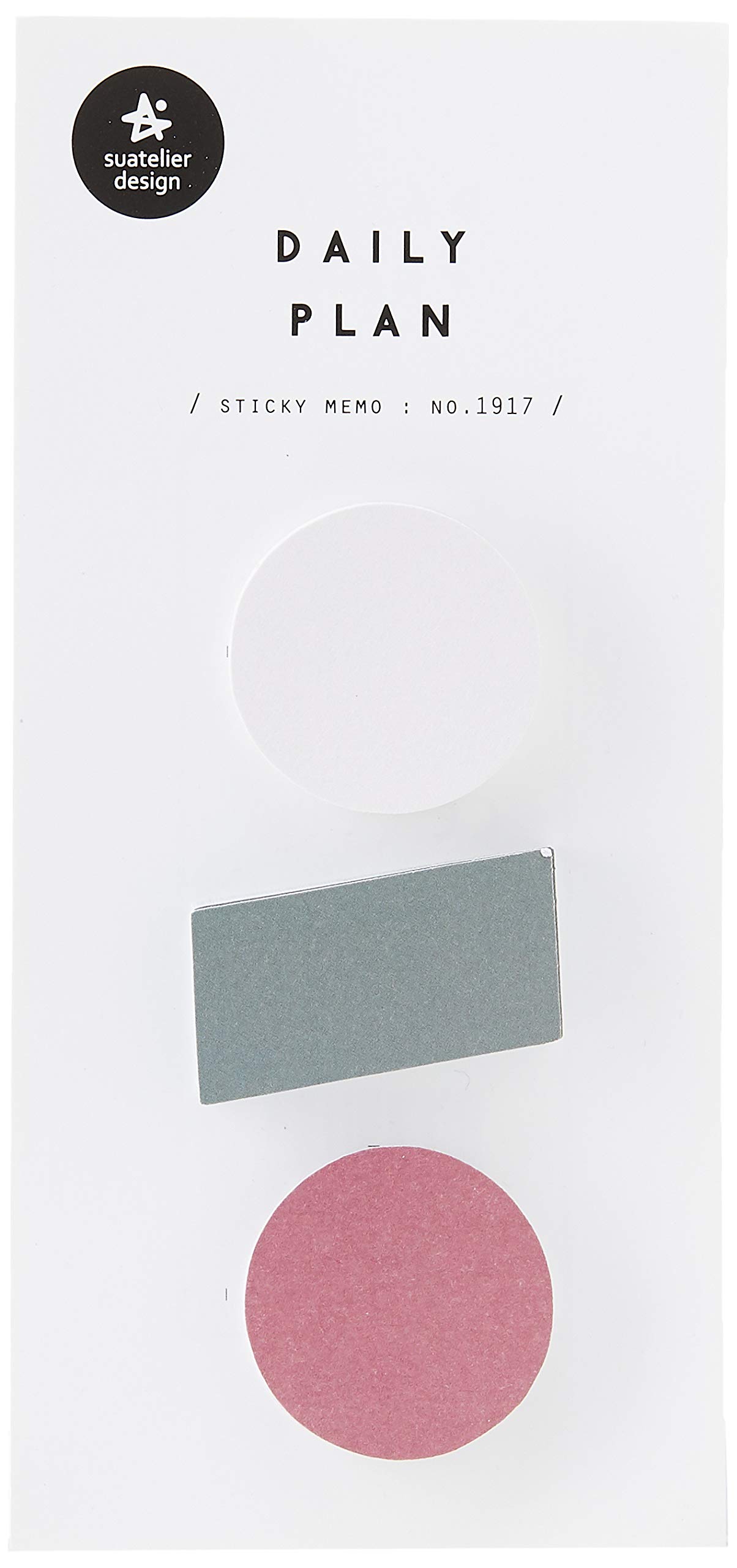 Suatelier 1917 Daily Plan 12 Sticky Memo – Selbstklebende Notizzettel