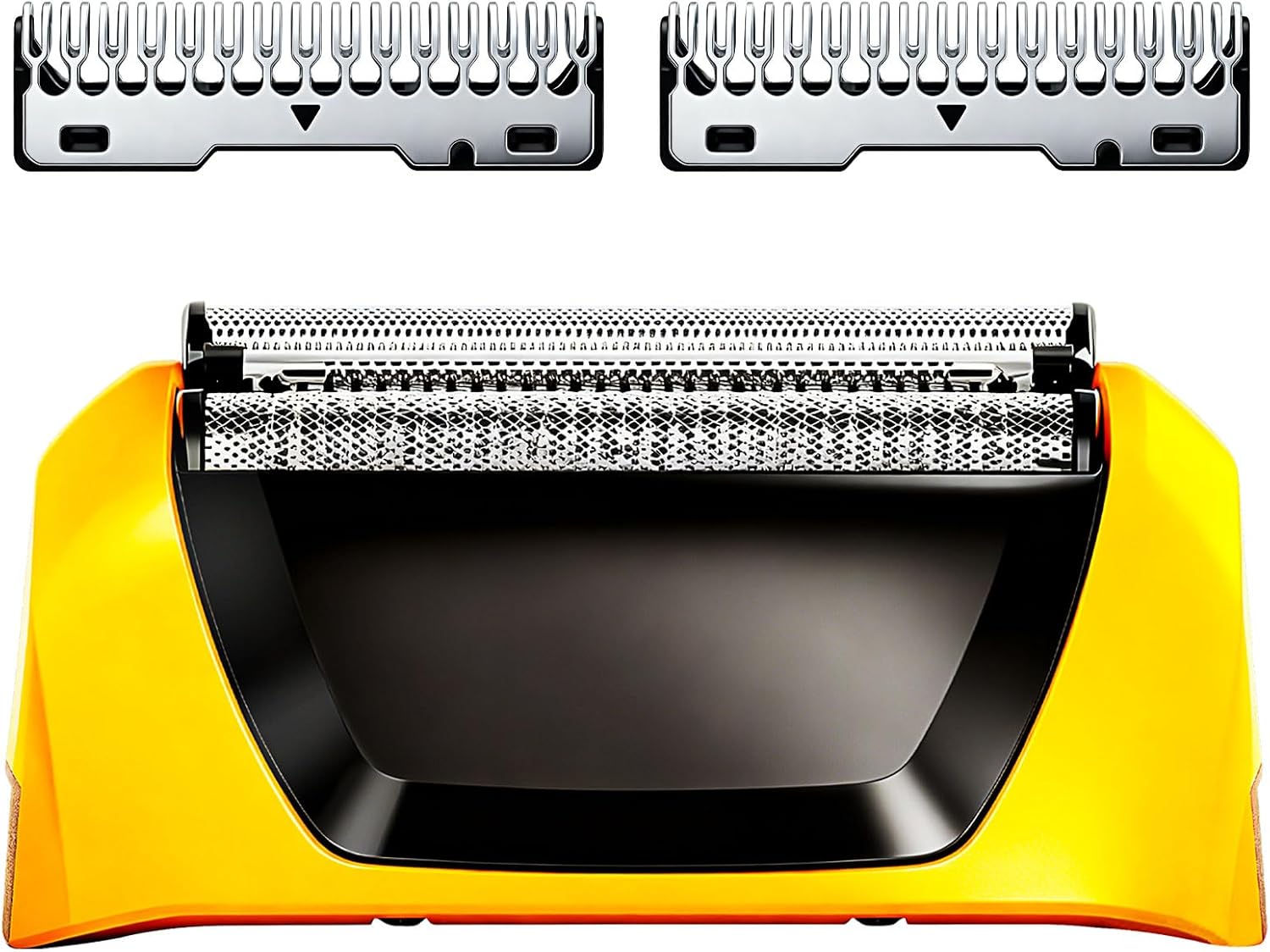 Shaver Replacement Foils Heads for Wahl Yellow Lifeproof Series 7061, 7045-100 Shavers (Yellow(2PCS))