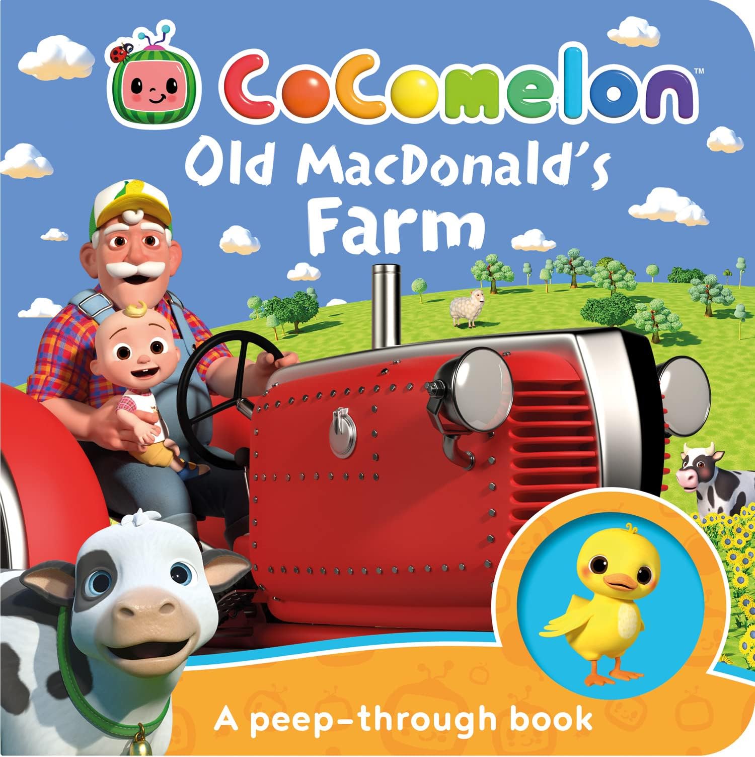Official Cocomelon: Old Macdonald’S Farm: A Peep-Through Boo