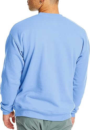 Miniatura 73 de Hanes Men's Ecosmart Fleece Sweatshirt, Pullover Crewneck Sweatshirt, Big & Tall, 1 or 2 Pack Denim Blue - 1 paquete