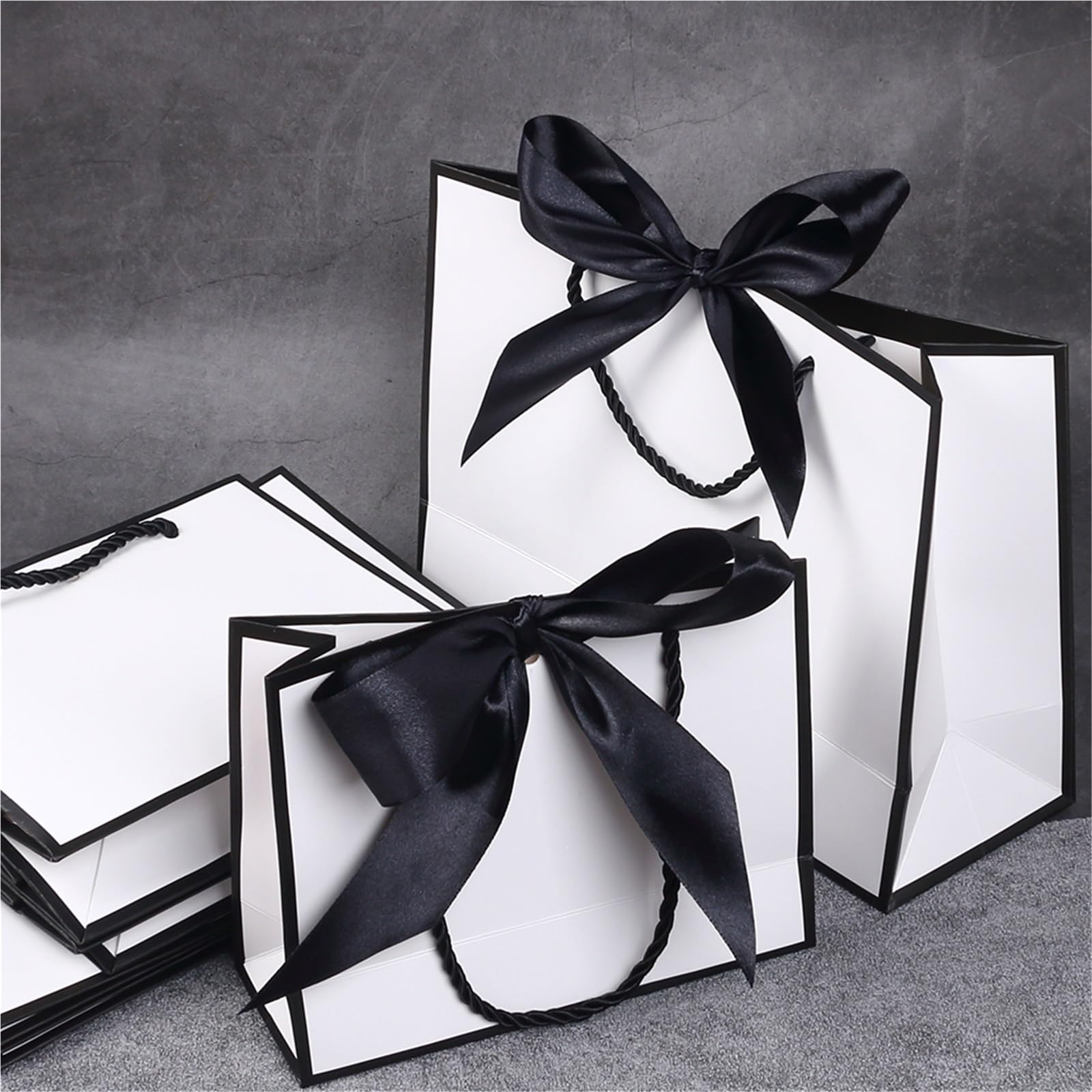 Sacchetti regalo da 20 pezzi con fiocco per Feste
