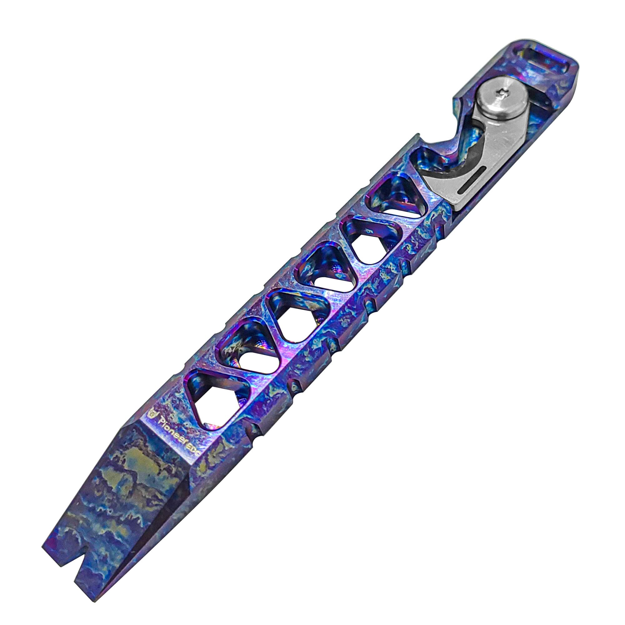 WANERSEN CNC Pry Bars Pocket Multi Tool Crowbar Every Day Carry