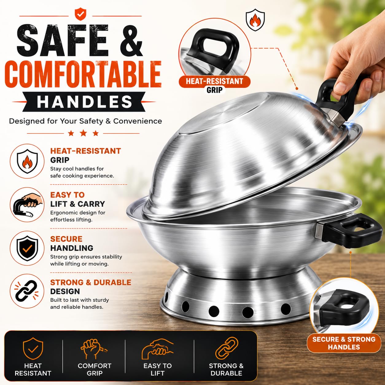 Aluminium Multi-Purpose Oven - Tandoor, Grill & More -5