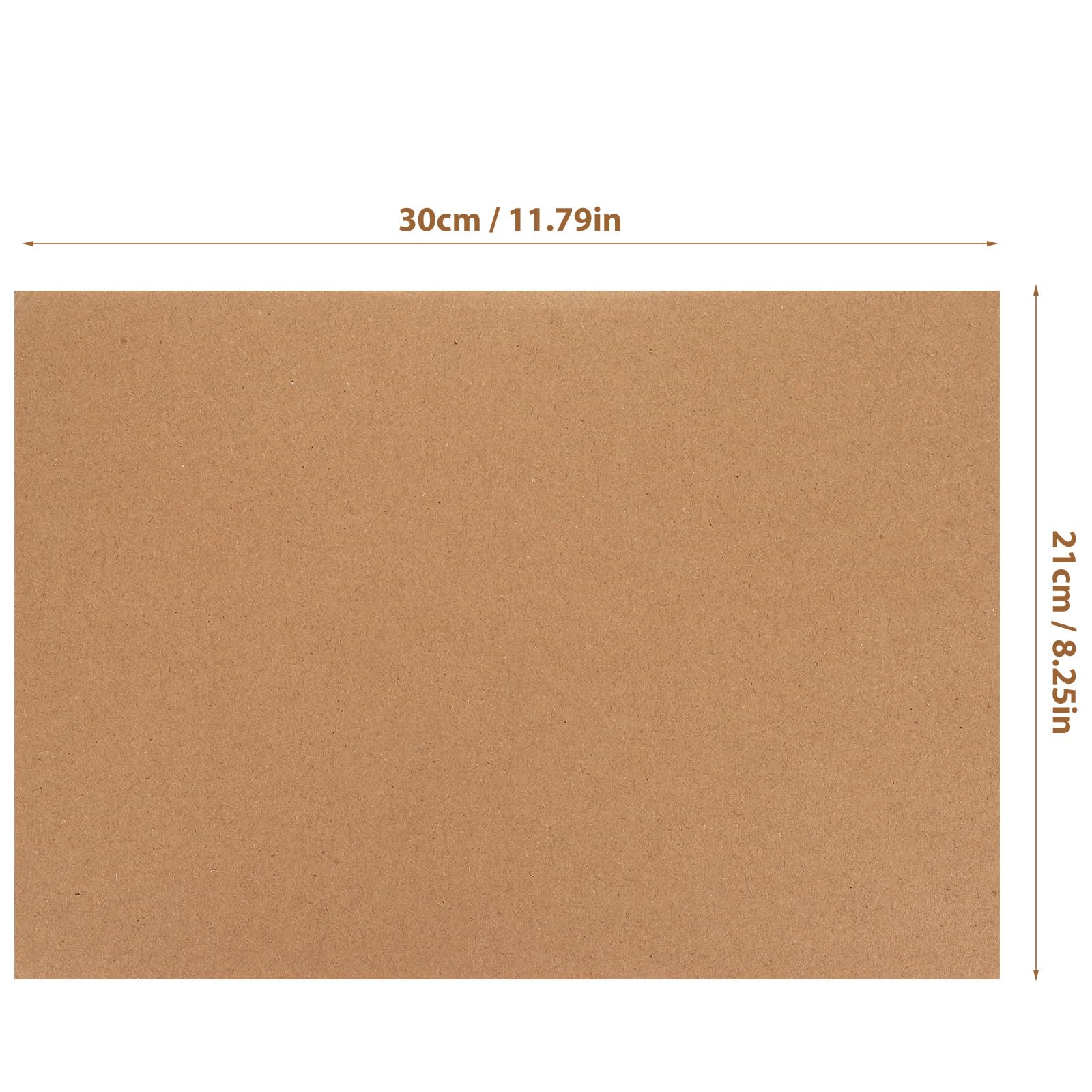 10 Sheets A4 Corrugated Cardboard for Packing Shipping, Storage, Light Brown Protective Paper Boards for Bottles Glass Cups - Image 2
